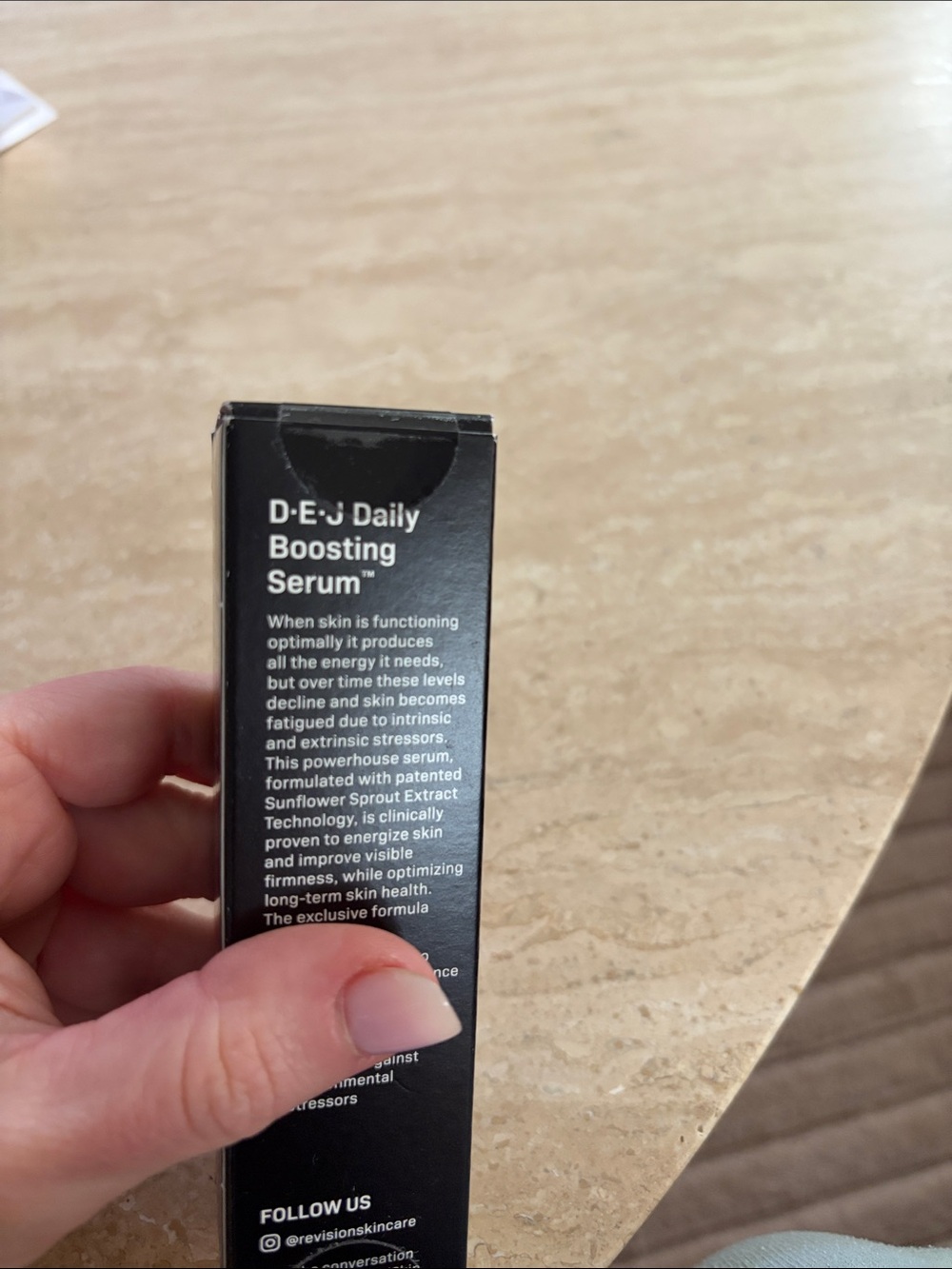 Revision Skincare D·E·J Daily Boosting Serum - Black - Picture 3 of 3